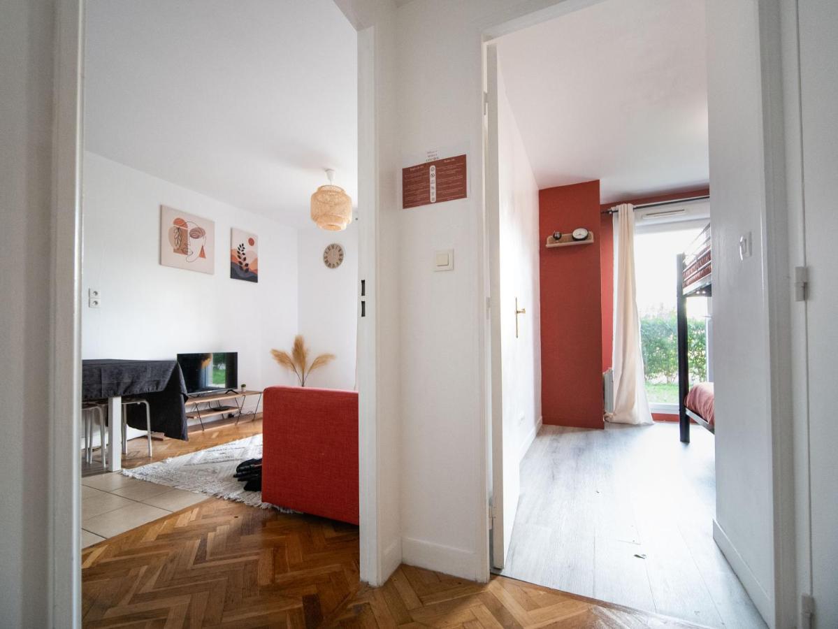 Appartement 10 Mins Disneyland - Jardin Et Parking Монтеврен Екстериор снимка